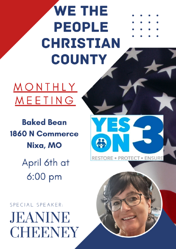 April 2026 meeting flyer