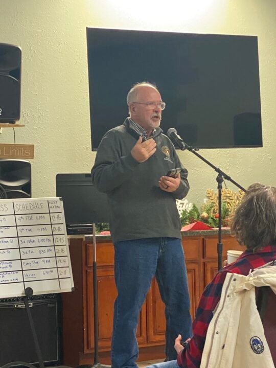 Representative Bob Titus shared at our December meeting bills he has filed to improve our community and state!